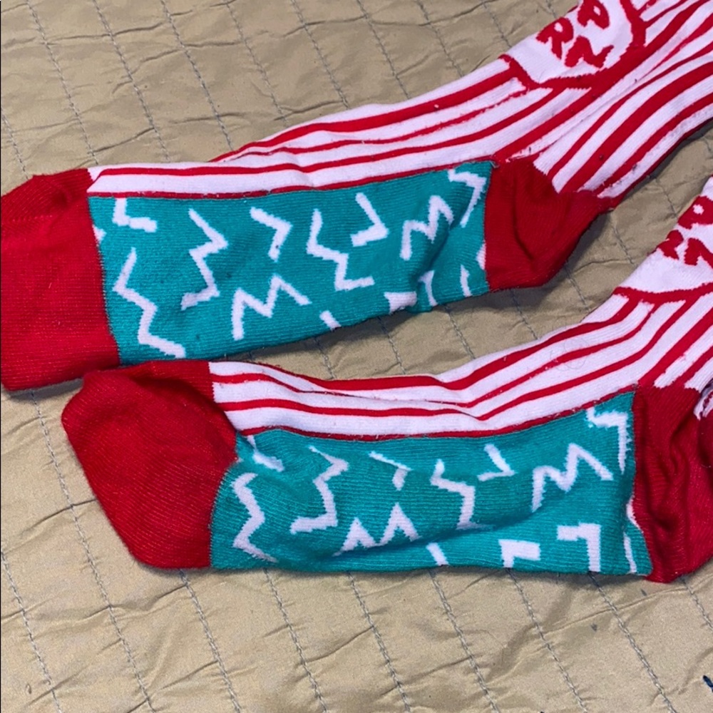 Movie Theater Pop Corn Socks - Picture 2 of 5